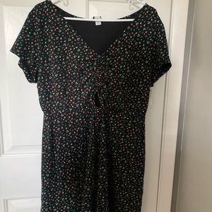 Plus size floral dress!